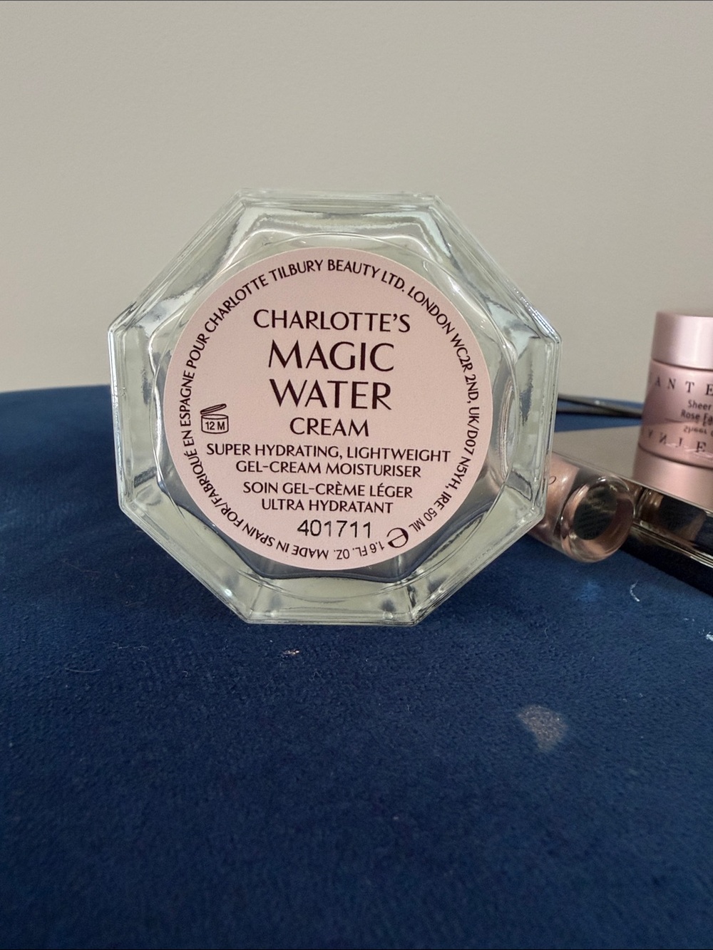 Charlotte's Magic Water Cream - Lightweight Hydrating Gel-Cream (Pink)